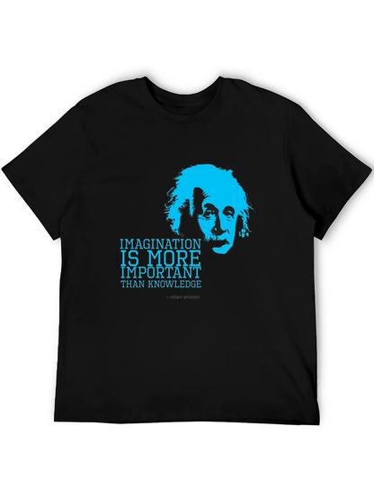 Einstein Imagination T-Shirt - Knowledge is Important