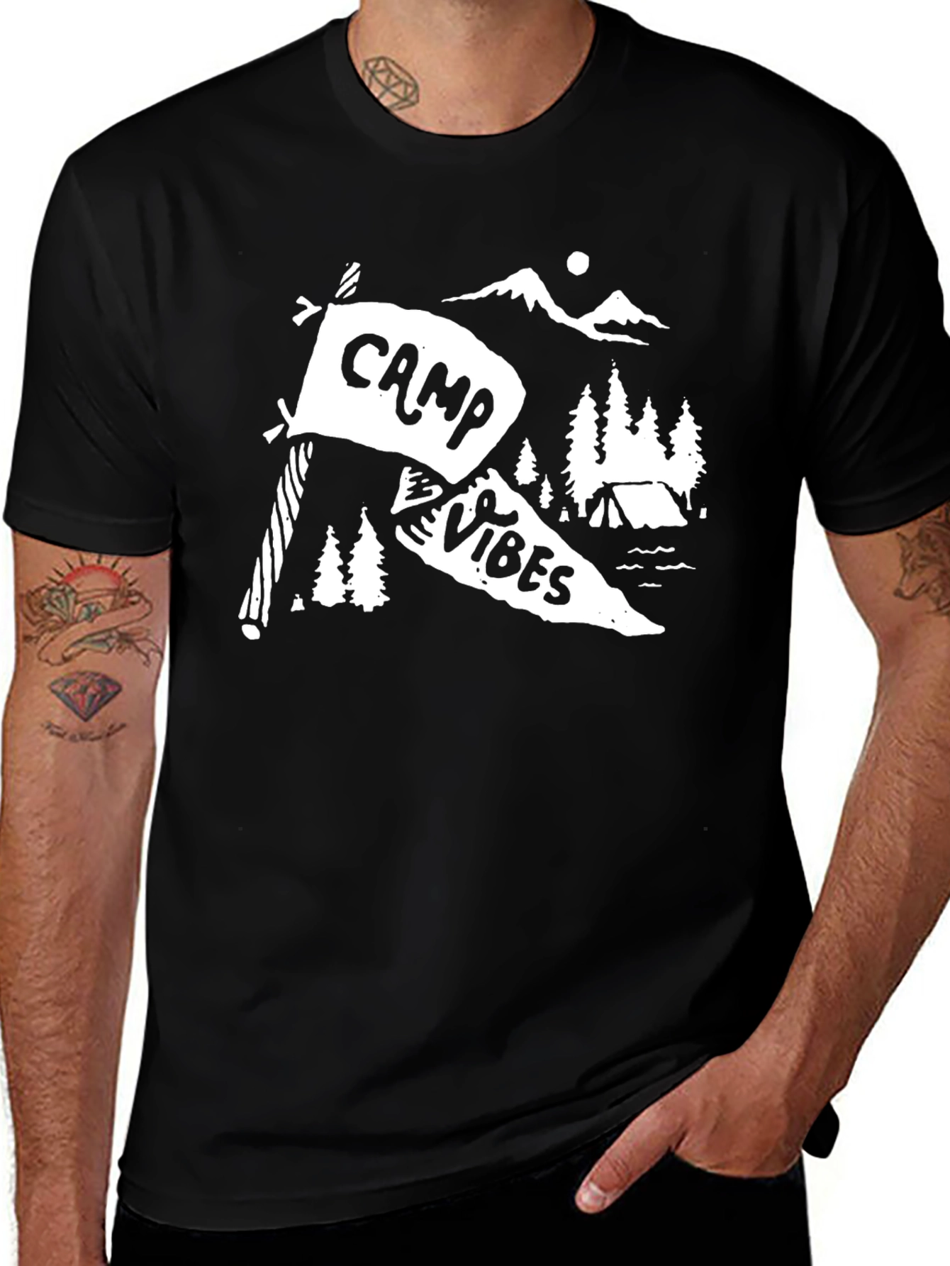 Camp Vibes Graphic T-Shirt