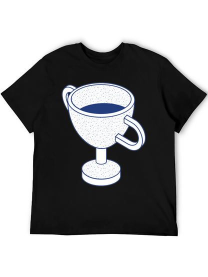 Trophy Graphic Tee - Unique Cup Design