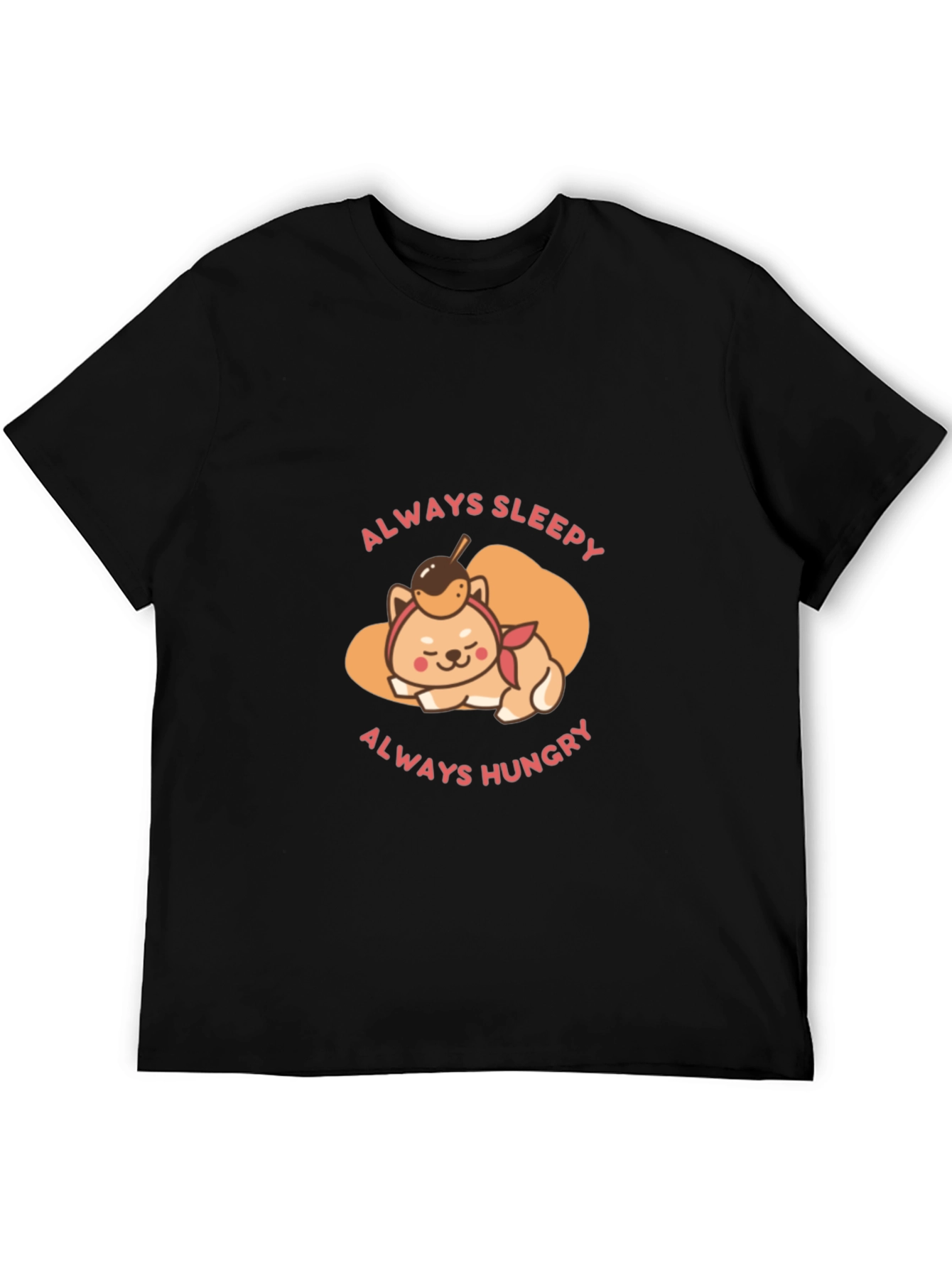 Always Sleepy Hungry Shiba Inu T-Shirt