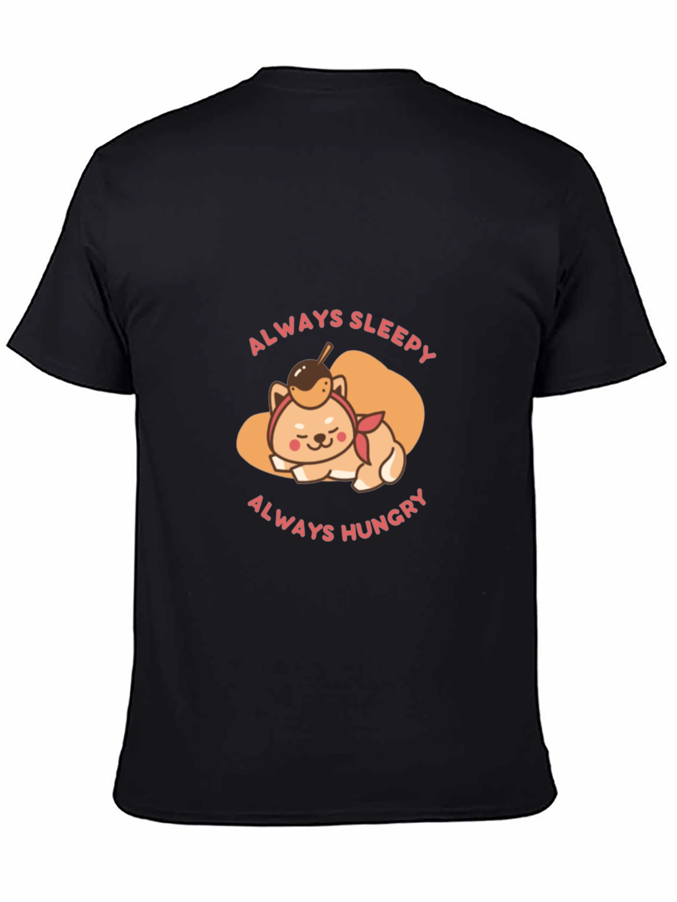 Always Sleepy Hungry Shiba Inu T-Shirt