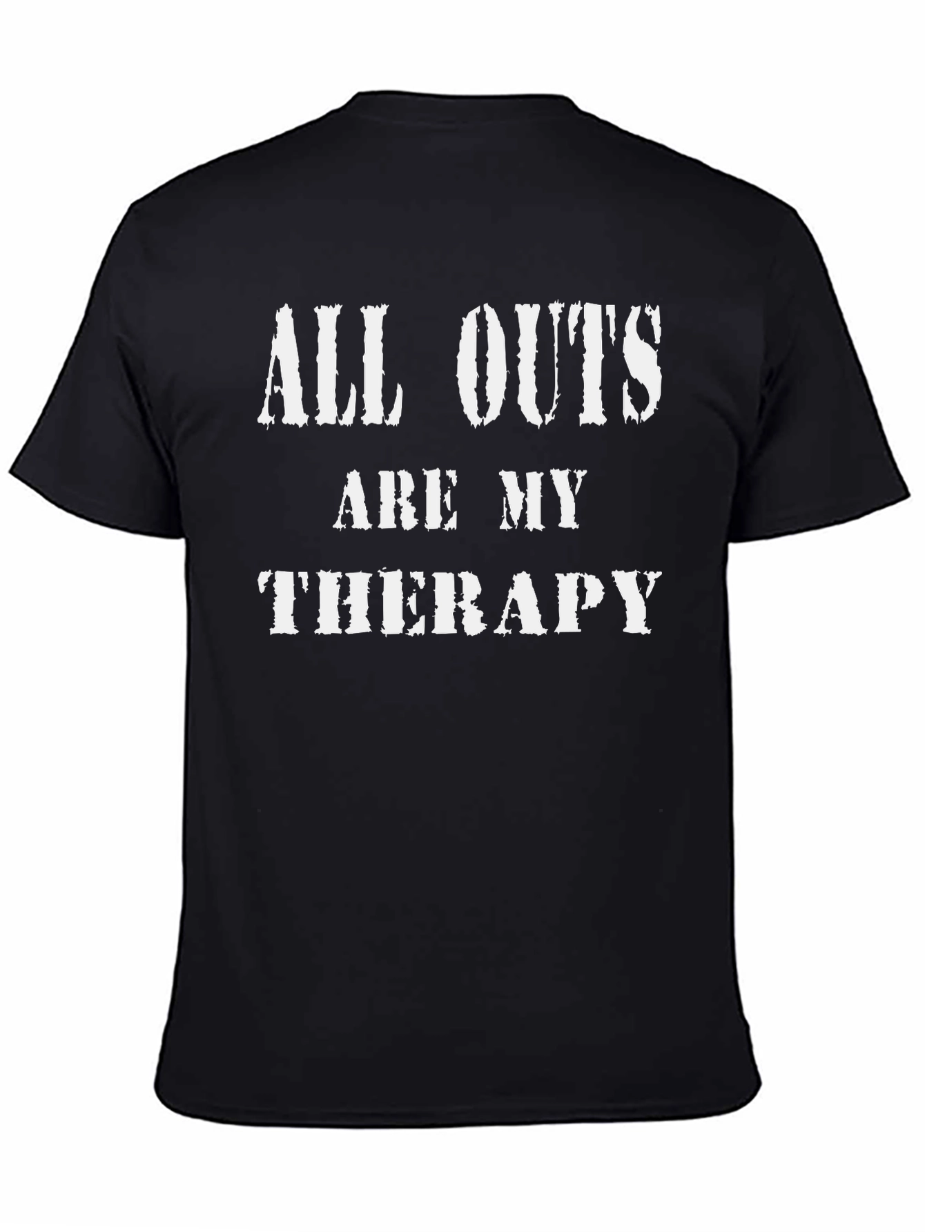 All Outs Are My Therapy Graphic Tee