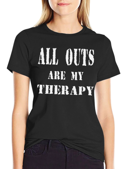 All Outs Are My Therapy Graphic Tee