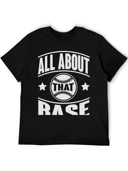 All About That Base Baseball Graphic Tee