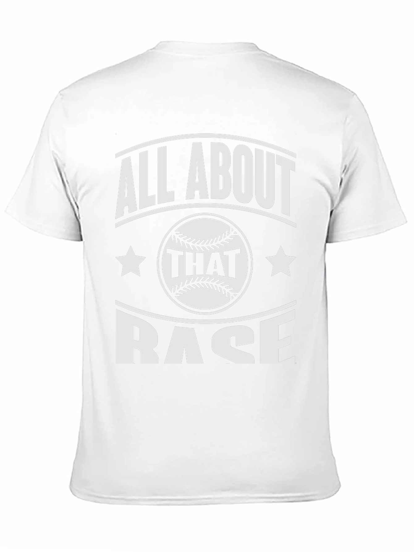 All About That Base Baseball Graphic Tee
