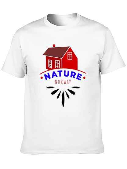 Nature Norway Tee - Cabin Graphic