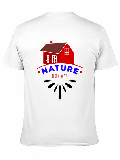 Nature Norway Tee - Cabin Graphic
