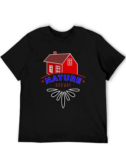 Nature Norway Tee - Cabin Graphic