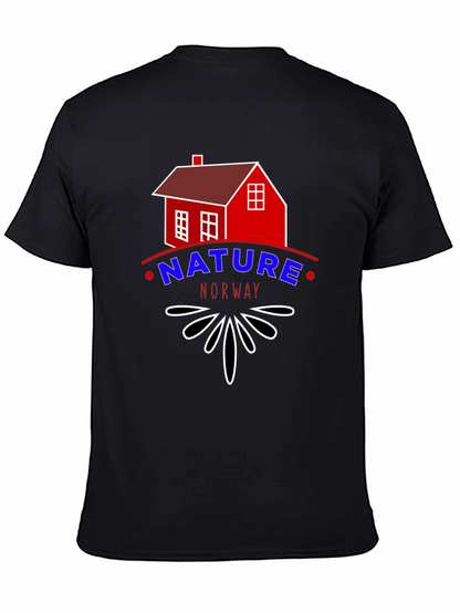 Nature Norway Tee - Cabin Graphic
