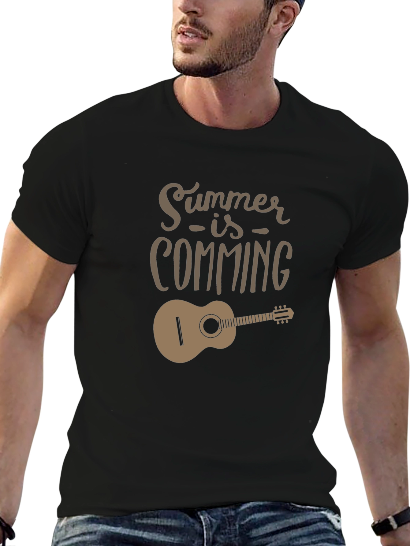 Summer is Coming Guitar T-Shirt