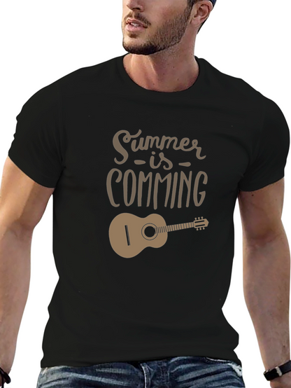 Summer is Coming Guitar T-Shirt