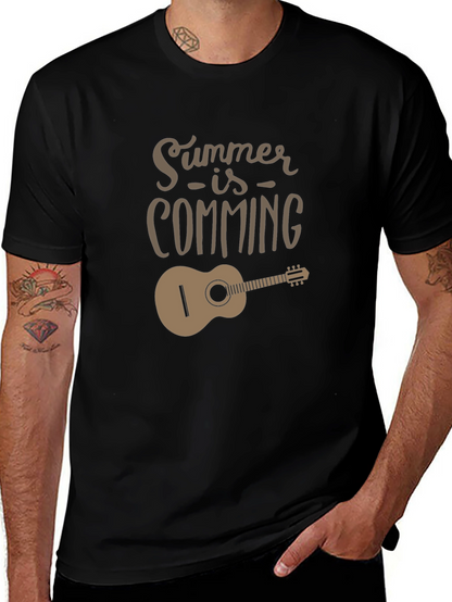 Summer is Coming Guitar T-Shirt