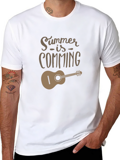 Summer is Coming Guitar T-Shirt