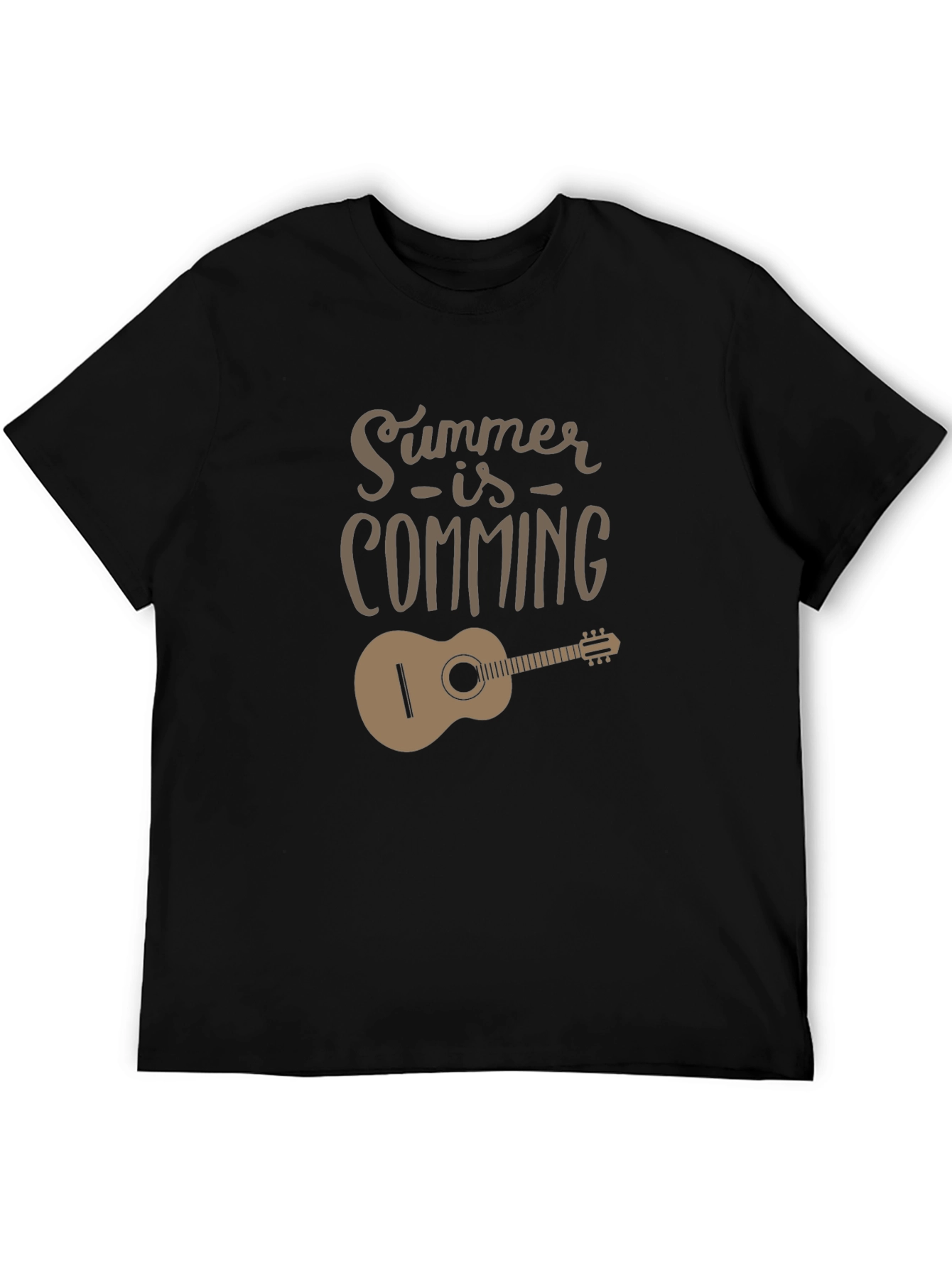 Summer is Coming Guitar T-Shirt