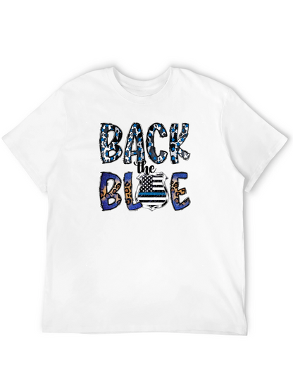 Back the Blue Graphic T-Shirt