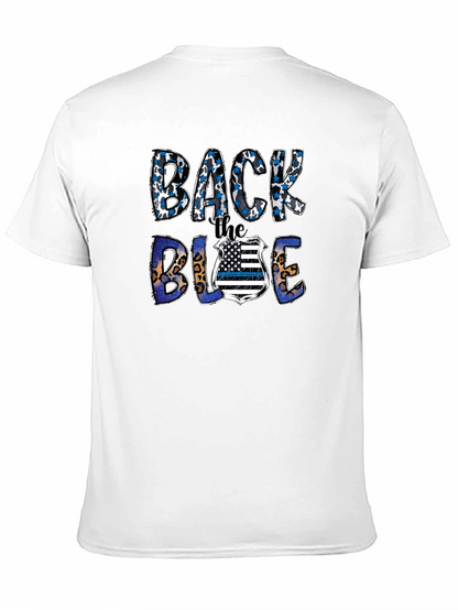 Back the Blue Graphic T-Shirt
