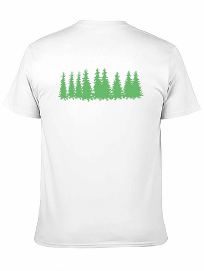 Natures Embrace: Mens Tree Graphic T-Shirt