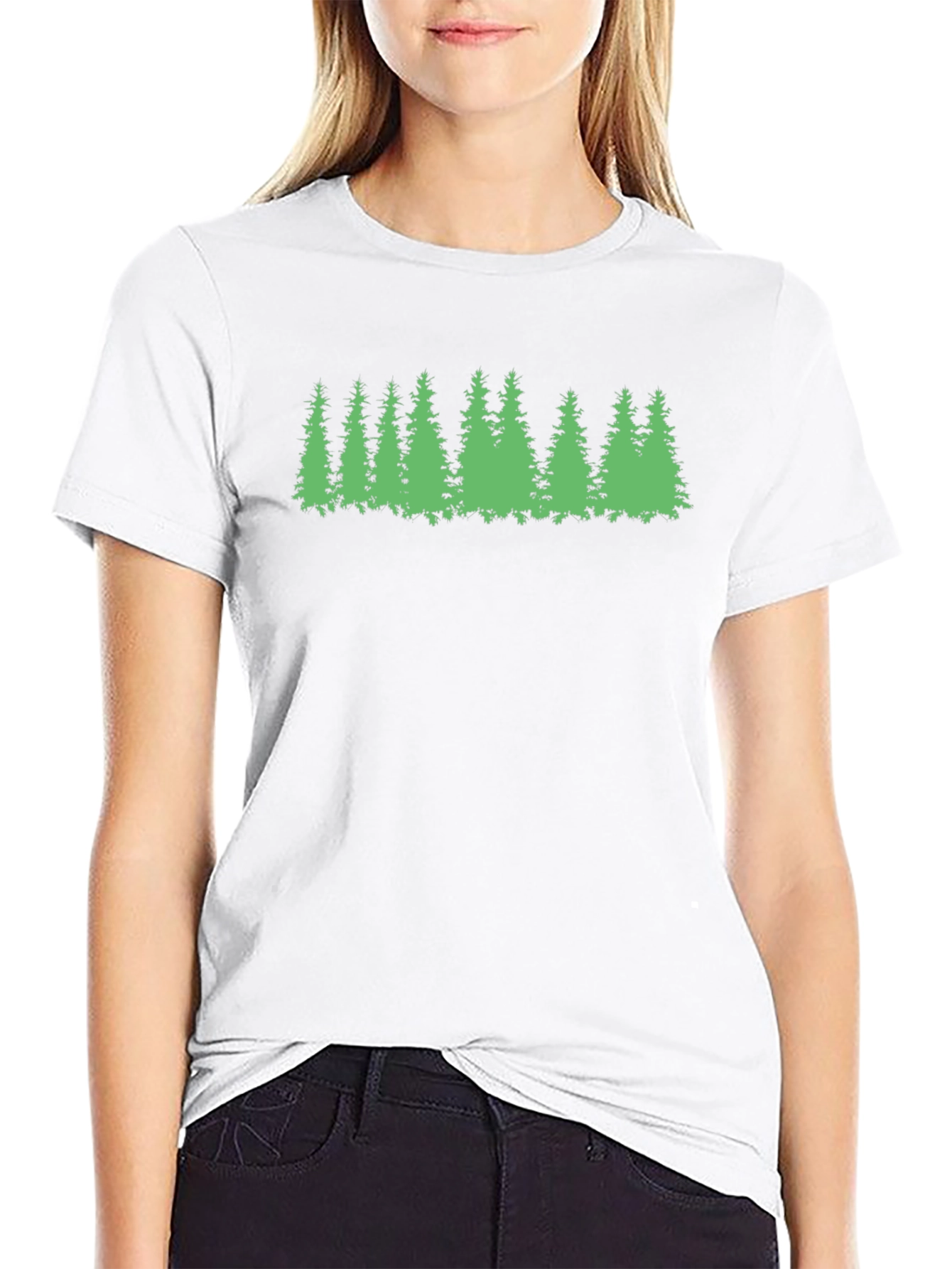 Natures Embrace: Mens Tree Graphic T-Shirt