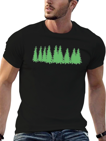 Natures Embrace: Mens Tree Graphic T-Shirt
