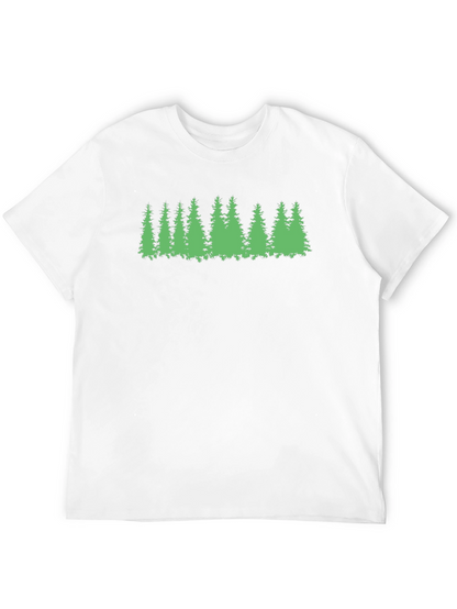Natures Embrace: Mens Tree Graphic T-Shirt