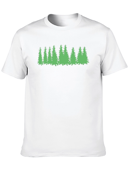 Natures Embrace: Mens Tree Graphic T-Shirt