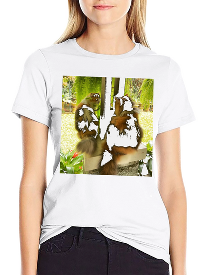 Unique T-Shirt with Monkey Design