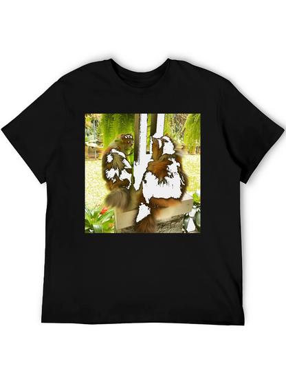Unique T-Shirt with Monkey Design