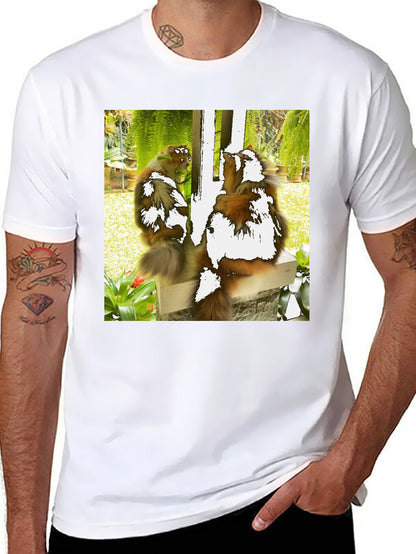 Unique T-Shirt with Monkey Design