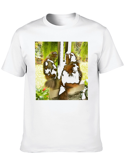 Unique T-Shirt with Monkey Design
