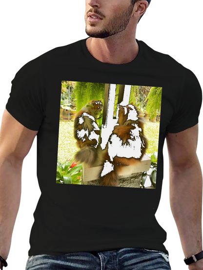 Unique T-Shirt with Monkey Design