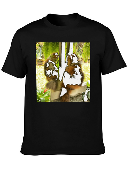Unique T-Shirt with Monkey Design