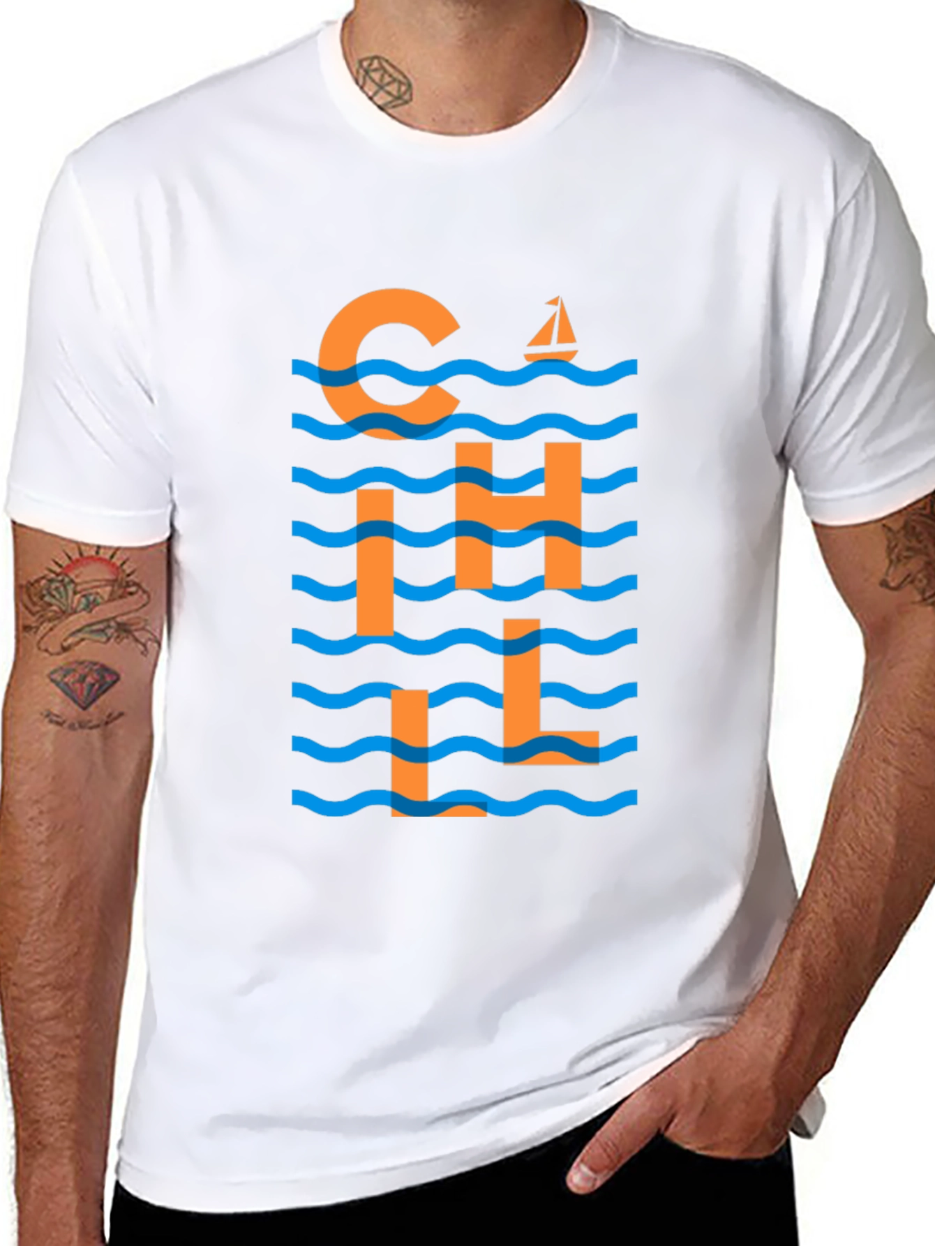 Chill Wave Graphic Tee