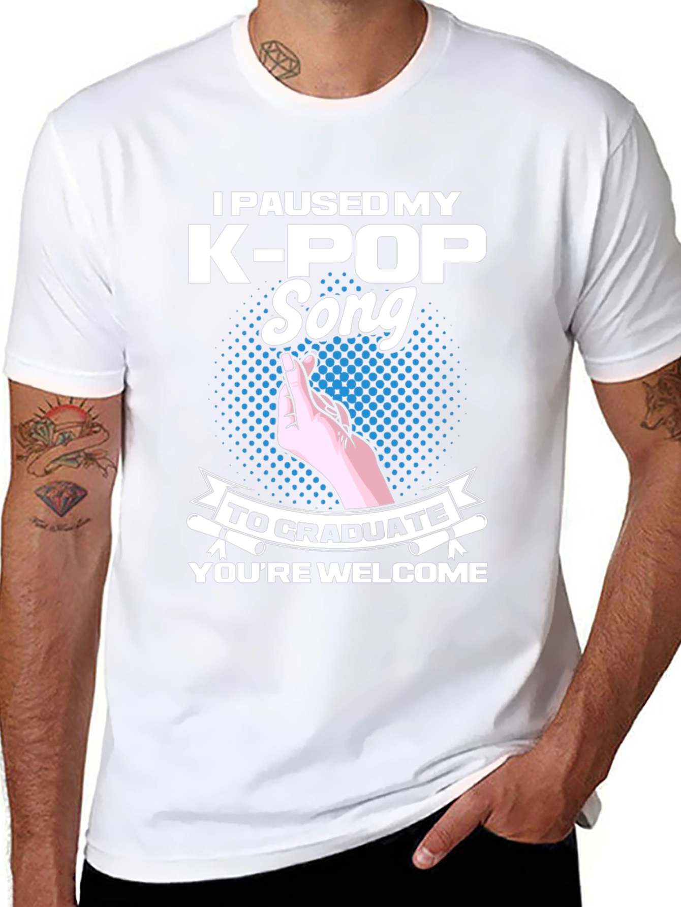 K-Pop Graduation Funny T-Shirt