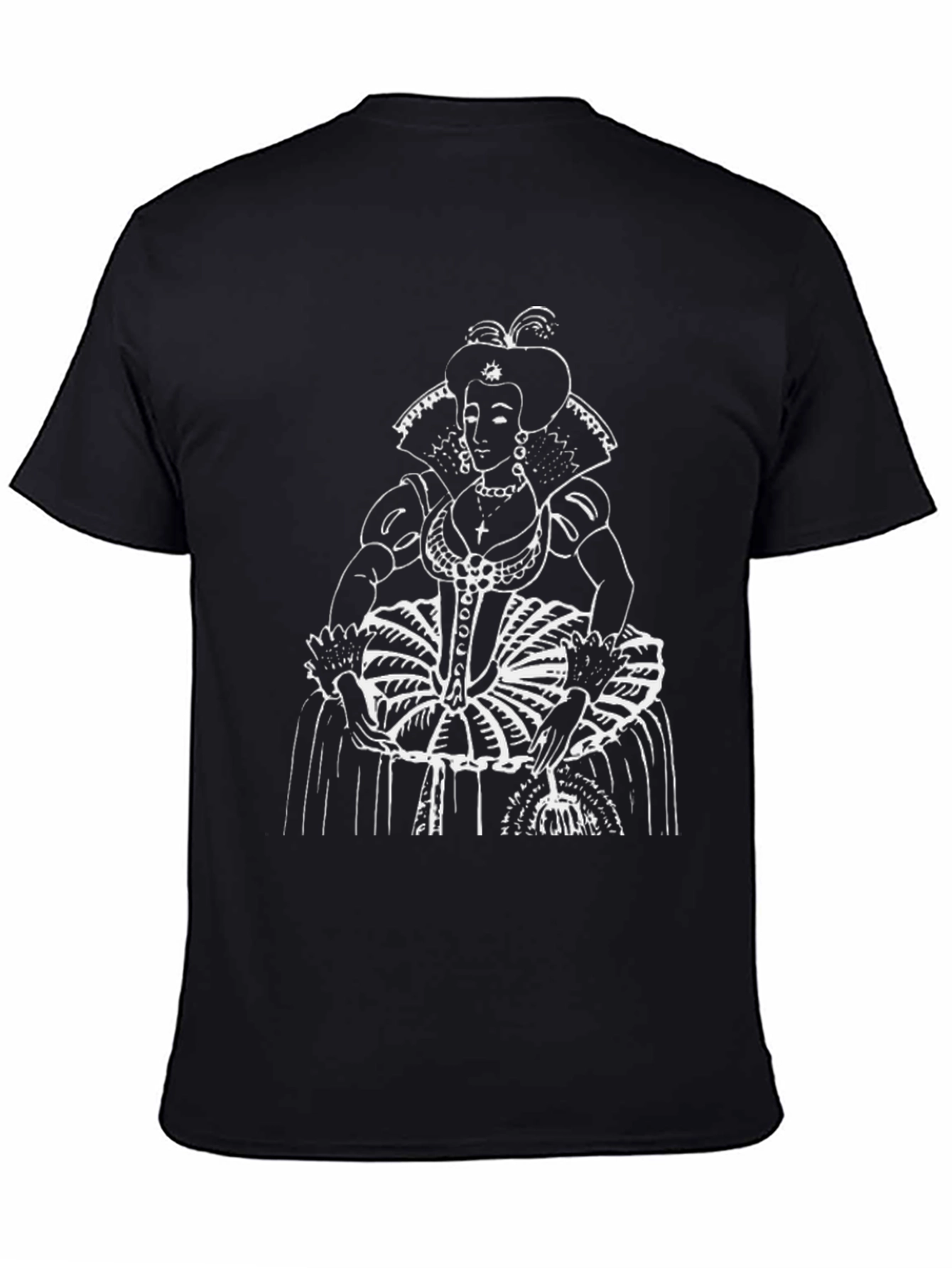Queen Graphic Black T-Shirt