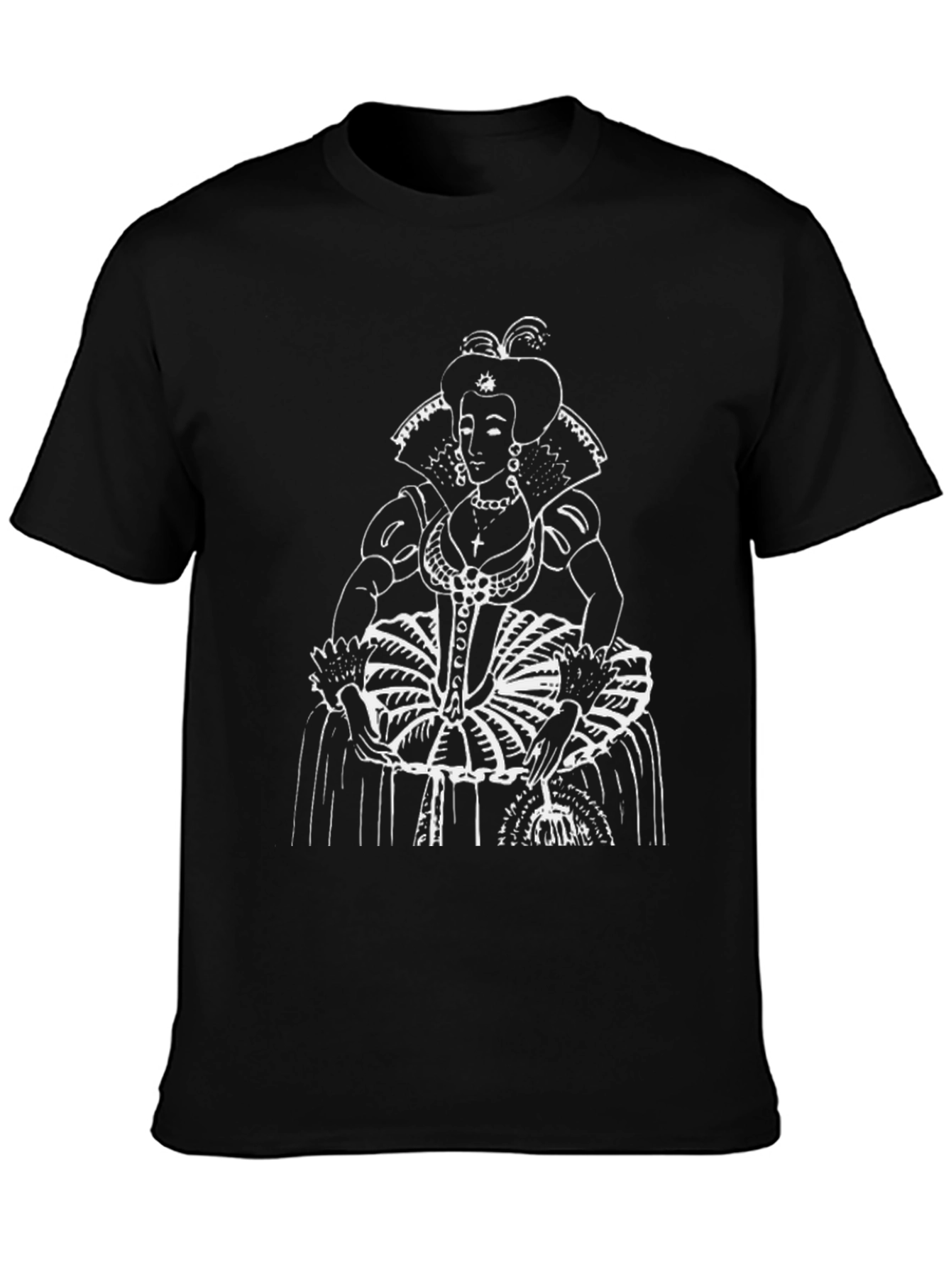 Queen Graphic Black T-Shirt
