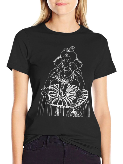Queen Graphic Black T-Shirt