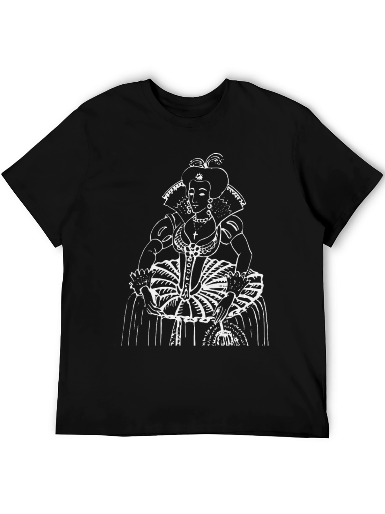 Queen Graphic Black T-Shirt