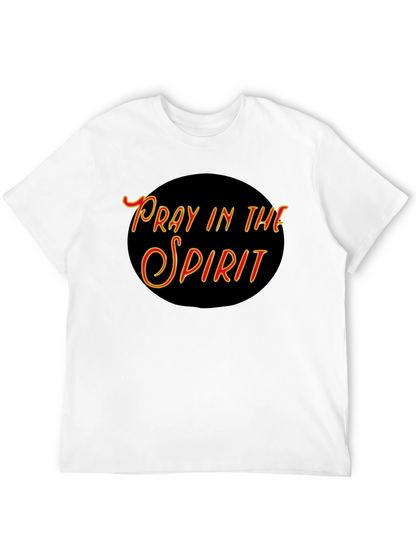 Pray In The Spirit Graphic T-Shirt - Black