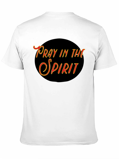 Pray In The Spirit Graphic T-Shirt - Black