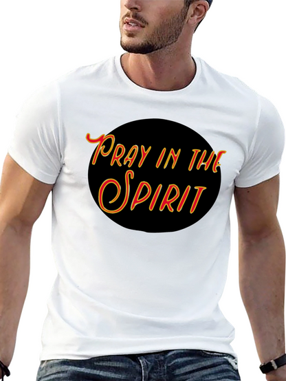 Pray In The Spirit Graphic T-Shirt - Black