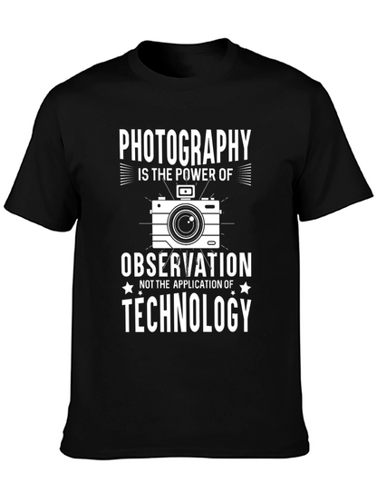 Photography Observation Power T-Shirt
