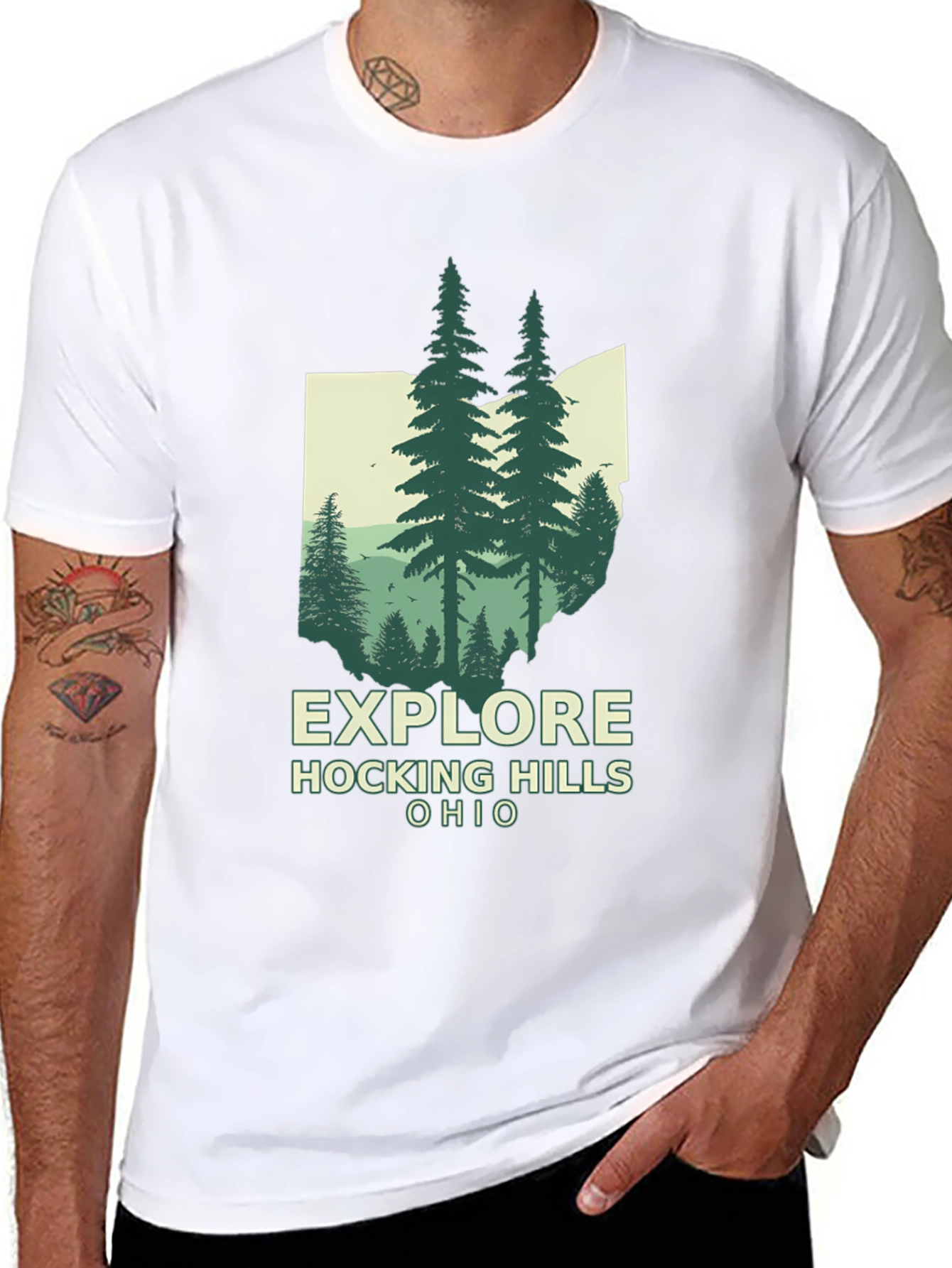 Explore Hocking Hills Ohio T-Shirt