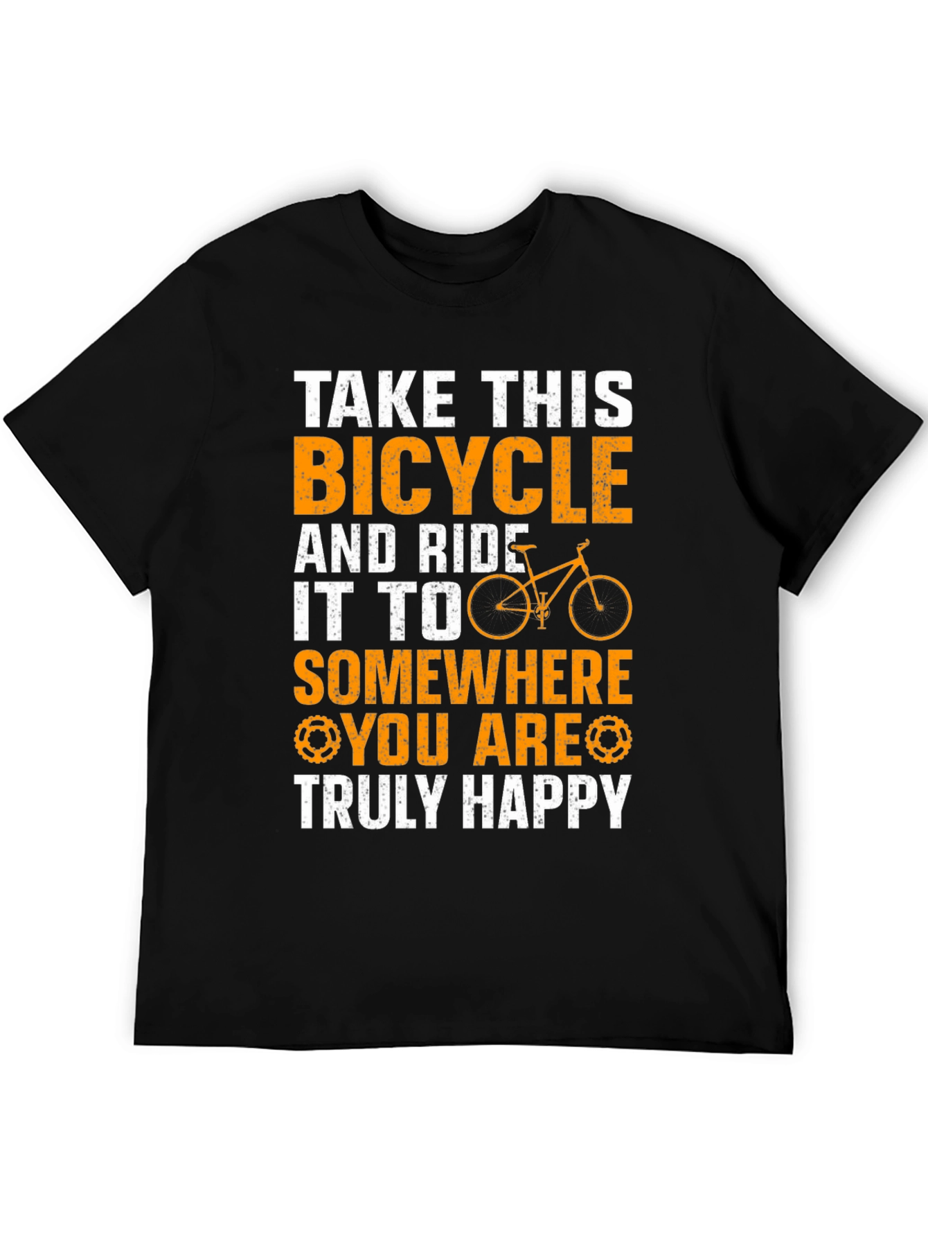 Bicycle Ride To Happiness T-Shirt