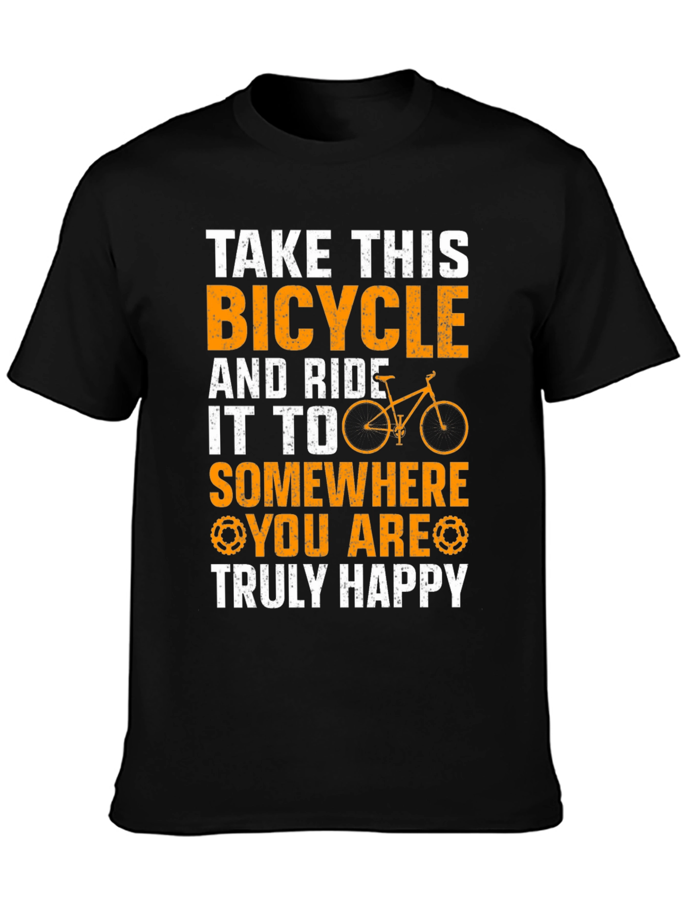 Bicycle Ride To Happiness T-Shirt
