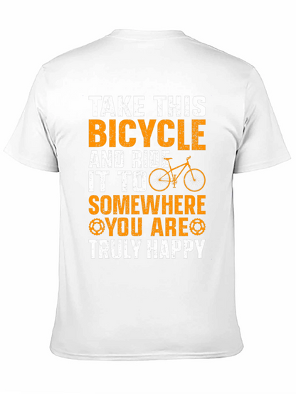 Bicycle Ride To Happiness T-Shirt