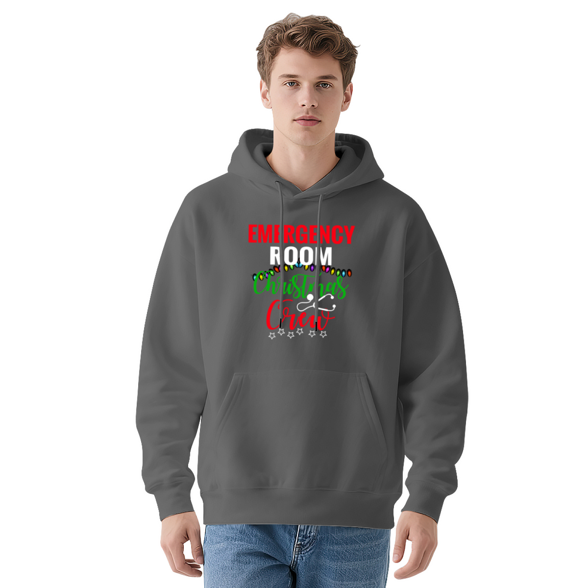 Stylish Pullover Hoodie - Christmas Holiday