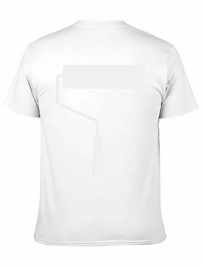 Paint Roller Graphic T-Shirt - Painters Tee