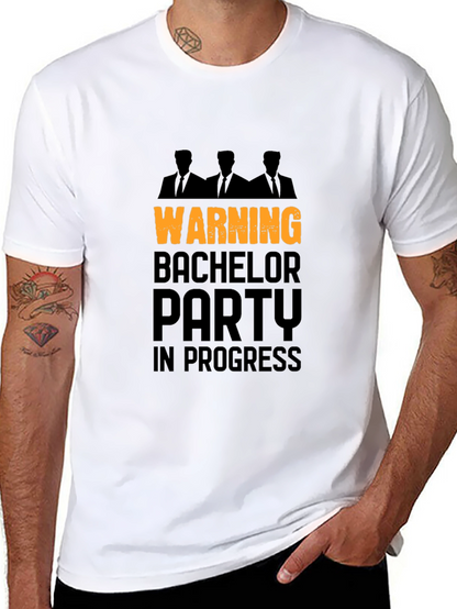 Bachelor Party in Progress T-Shirt