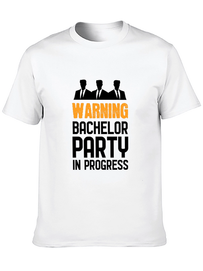 Bachelor Party in Progress T-Shirt