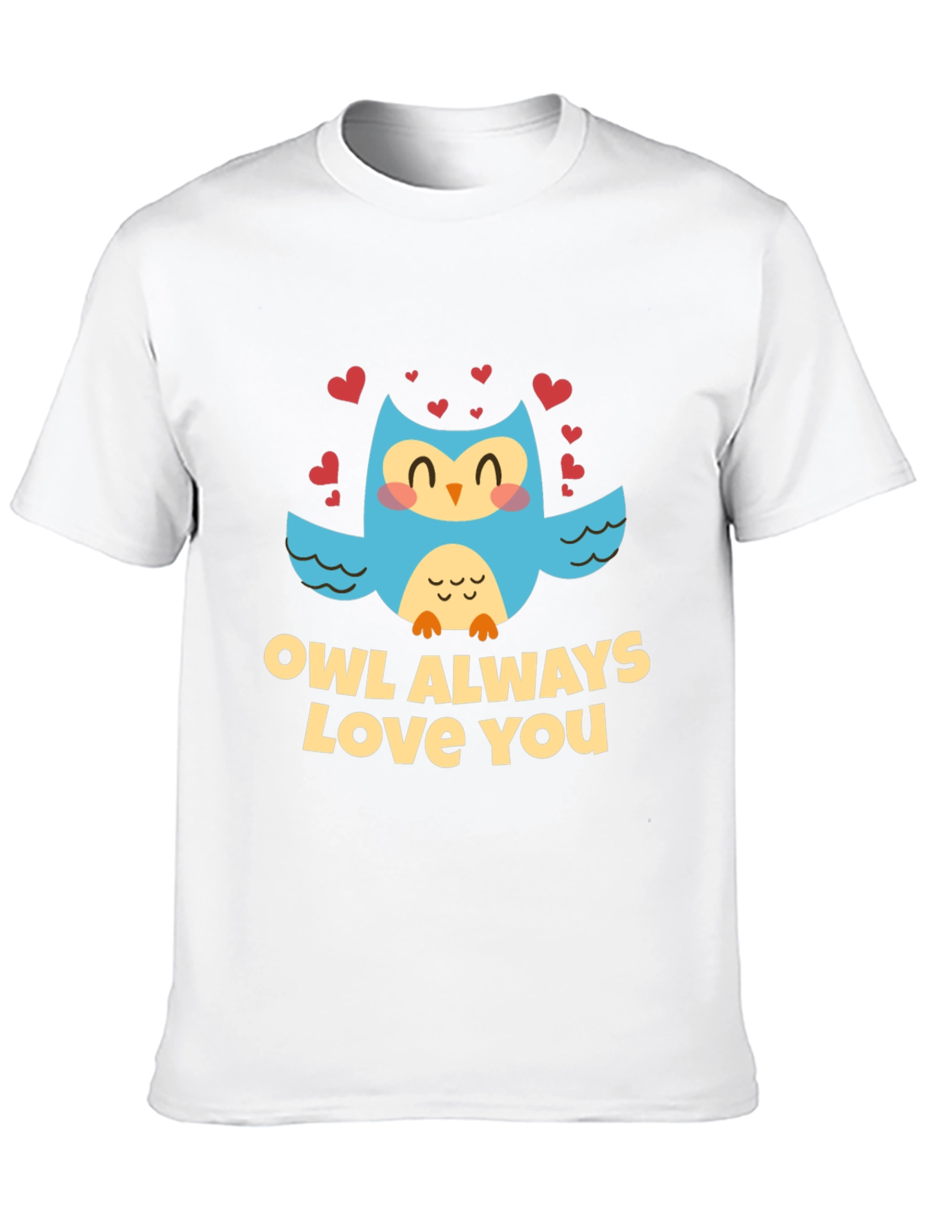 Owl Always Love You Black Graphic Tee Shirt